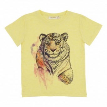  Soft Gallery Bass T-shirt Limelight, Tinted tiger