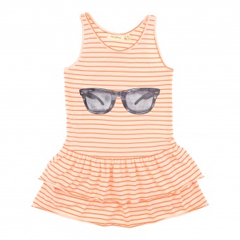  Soft Gallery Zoe Dress Neon Stripe, Sunnies 