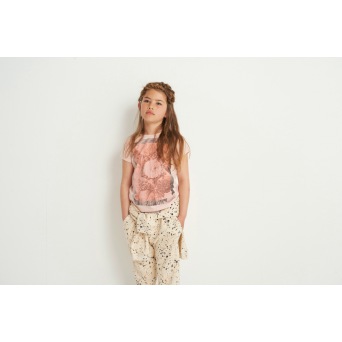  Soft Gallery Pilou T-shirt Scallop Shell, Botanic peach 