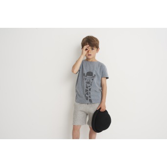  Soft Gallery Bass T-shirt Citadel Melange, Mr Dapper print/emb