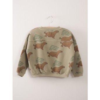  BOBO CHOSES Sweatshirt Green Otariinae