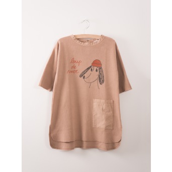  BOBO CHOSES Pocket Dress Loup de mer