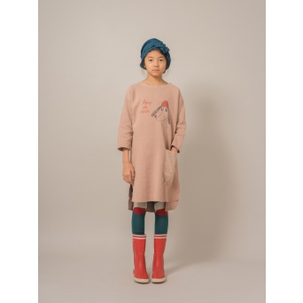  BOBO CHOSES Pocket Dress Loup de mer