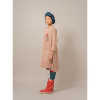  BOBO CHOSES Pocket Dress Loup de mer