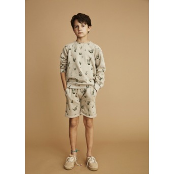  Soft Gallery Gabriel Shorts, AOP Big Cactus / Tan Melange