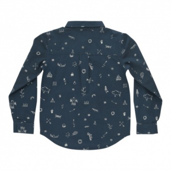  Soft Gallery Roy Shirt, AOP Tribe / Mediterranea