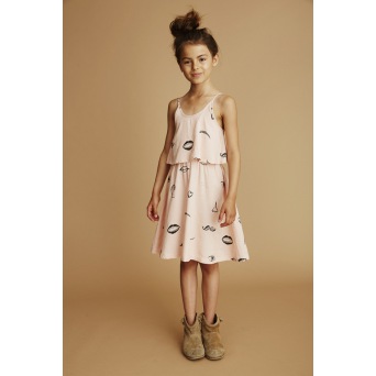  Soft Gallery Marisol Dress Woven, AOP Features / Rose Cloud