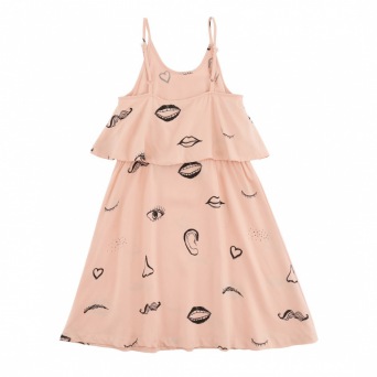  Soft Gallery Marisol Dress Woven, AOP Features / Rose Cloud