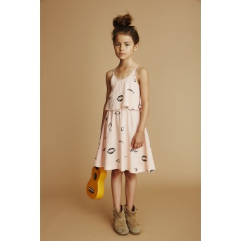  Soft Gallery Marisol Dress Woven, AOP Features / Rose Cloud