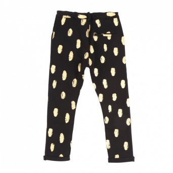  Soft Gallery Zeus Pants, AOP Goldie / Jet Black