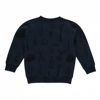  Soft Gallery Konrad Sweatshirt, AOP Creator / Reflecting Pond