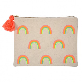  Meri Meri - Beutel - Rainbow Large Canvas Pouch