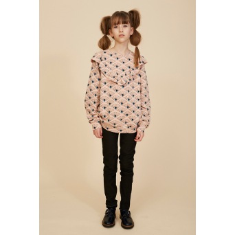  Soft GAllery  Betsy Sweatshirt, Rose Cloud, AOP Eyefan