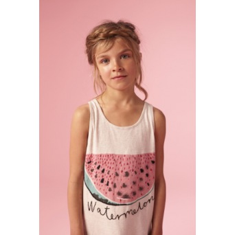  Soft Gallery  Zoe Watermelon w. Emb. -Cream