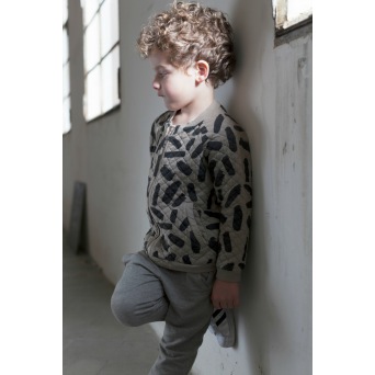  Picnik Bomber Sweater-Animal Print