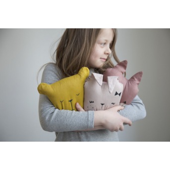  FABELAB Animal Cushion Cute Bunny