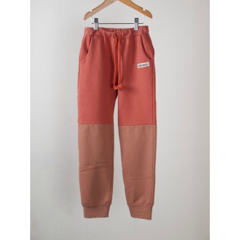  Trousers Bicolor Red