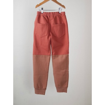  Trousers Bicolor Red