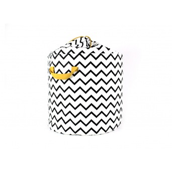  Nobodinoz Toybag BAOBAB, zigzag black