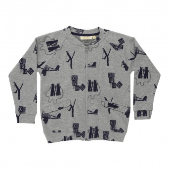  Soft Gallery Bastien Sweat Jacket, AOP Playtime