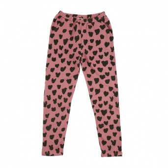  Soft Gallery Dee Sweat Pants, AOP Hearts Black