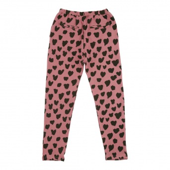  Soft Gallery Dee Sweat Pants, AOP Hearts Black