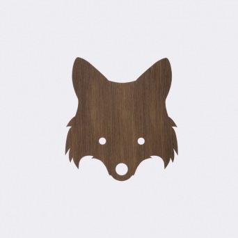  ferm LIVING Fox Lamp - Smoked Oak