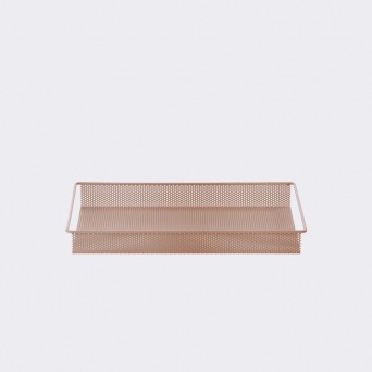  ferm LIVING  Metal Tray - Rose - Small