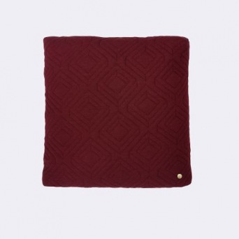  ferm LIVING Quilt Bordeaux Cushion