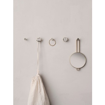  fermLIVING Hook - Stone - Large - White Marble