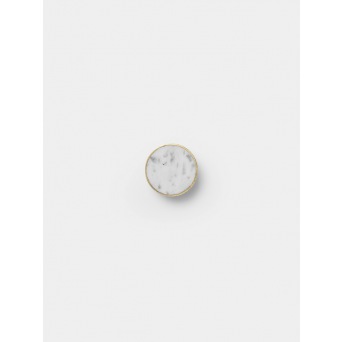  fermLIVING Hook - Stone - Large - White Marble