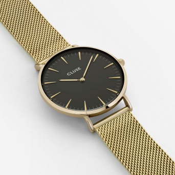  CLUSE watch La Bohème Mesh Gold/Black