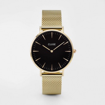  CLUSE watch La Bohème Mesh Gold/Black