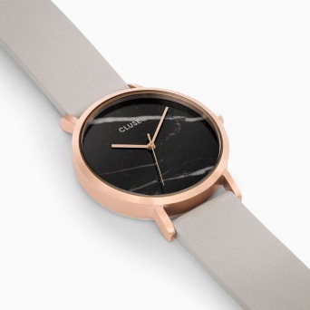  CLUSE watch La Roche Rose Gold Black Marble/Grey