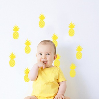  MIMI´lou Wandsticker `Just a touch - Ananas`