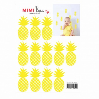  MIMI´lou Wandsticker `Just a touch - Ananas`