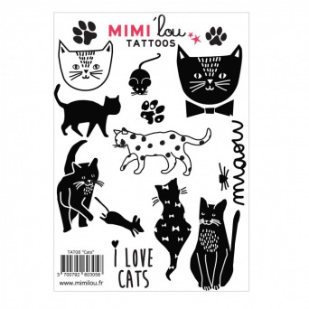  MIMI´lou Tattoos `Cats`