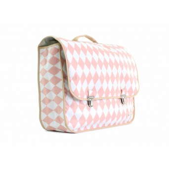  Nobodinoz Backpack Archimedes, pink diamonds