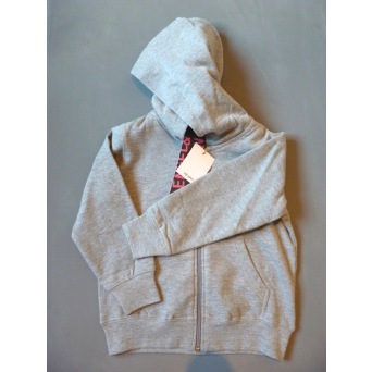  Soft Gallery Sisma Hoody Zip, Bear, grau melange