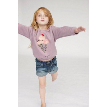  Soft Gallery Sweatshirt SILKE-ICE CREAM