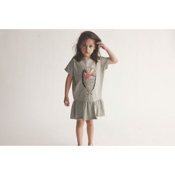  Soft Gallery ALICE Dress, grey mel.