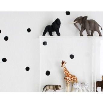  Wee Gallery Weecals Dots-black