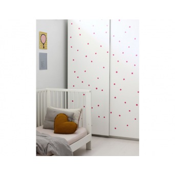  Wee Gallery Weecals Dots-Hot Pink