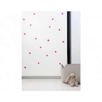  Wee Gallery Weecals Dots-Hot Pink